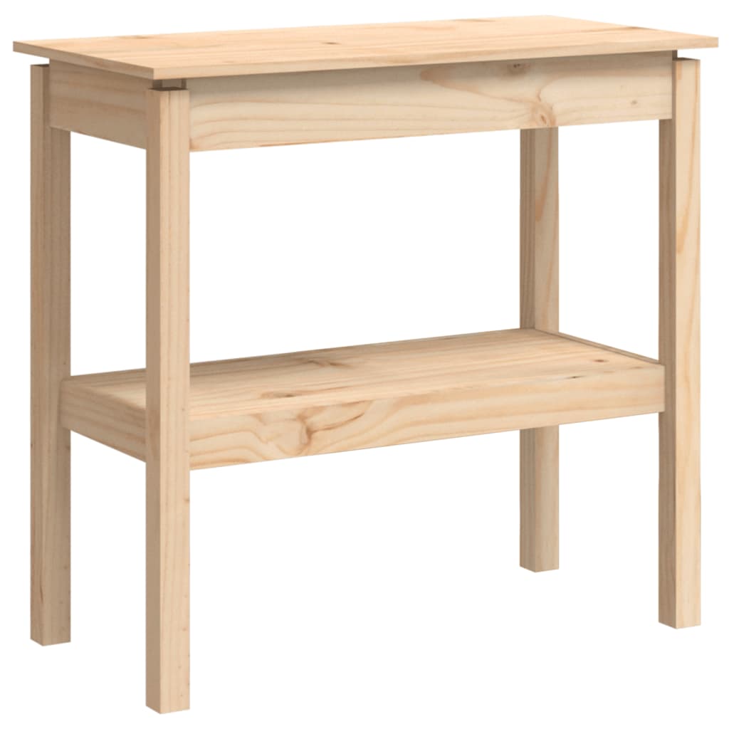 Avlastningsbord Konsollbord Tre 80x40x75 cm heltre furu