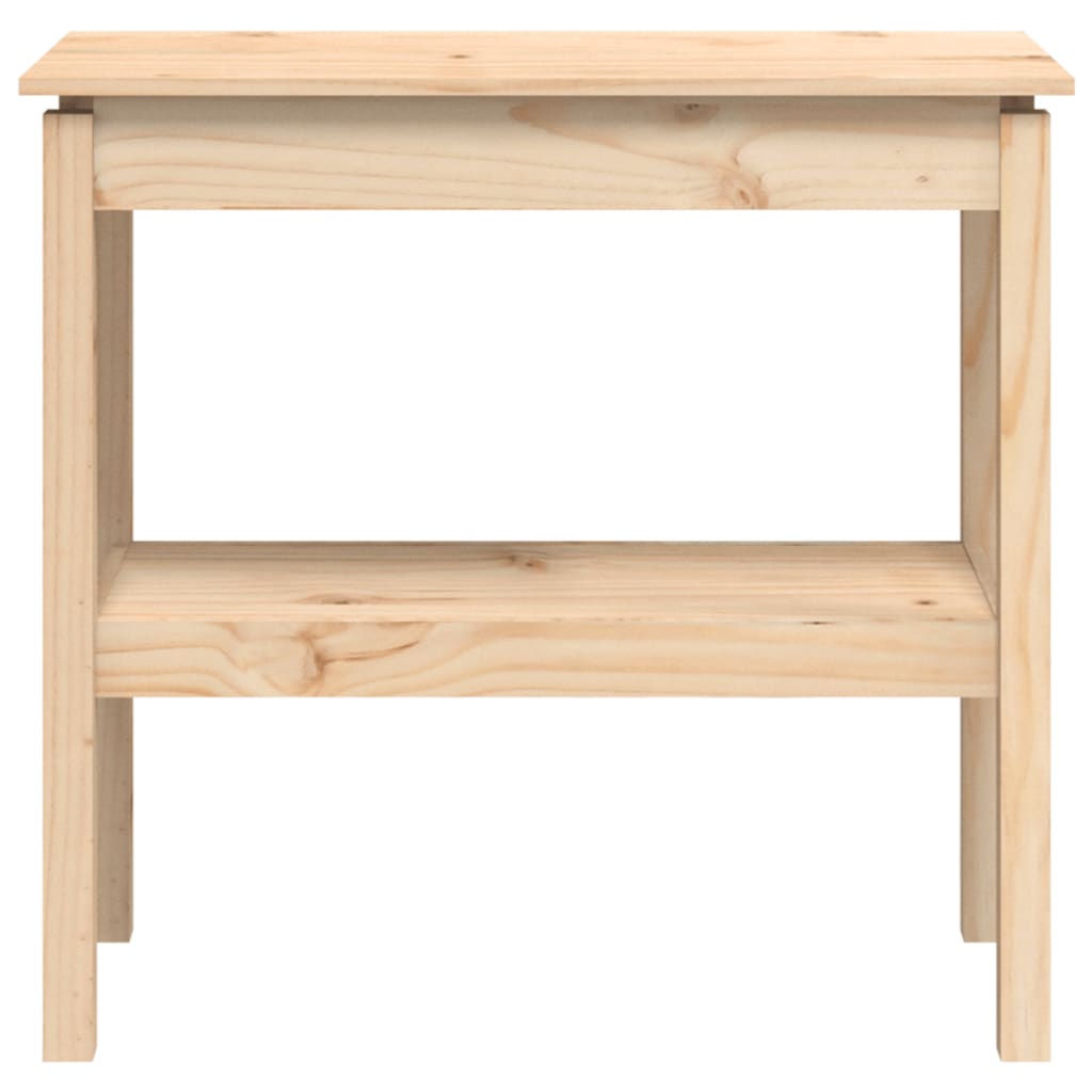 Avlastningsbord Konsollbord Tre 80x40x75 cm heltre furu