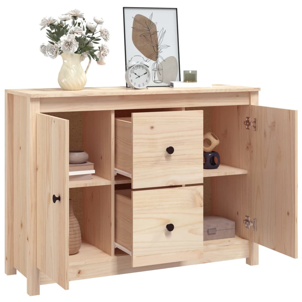 Skjenk Tre heltre furu 100x35x74 cm