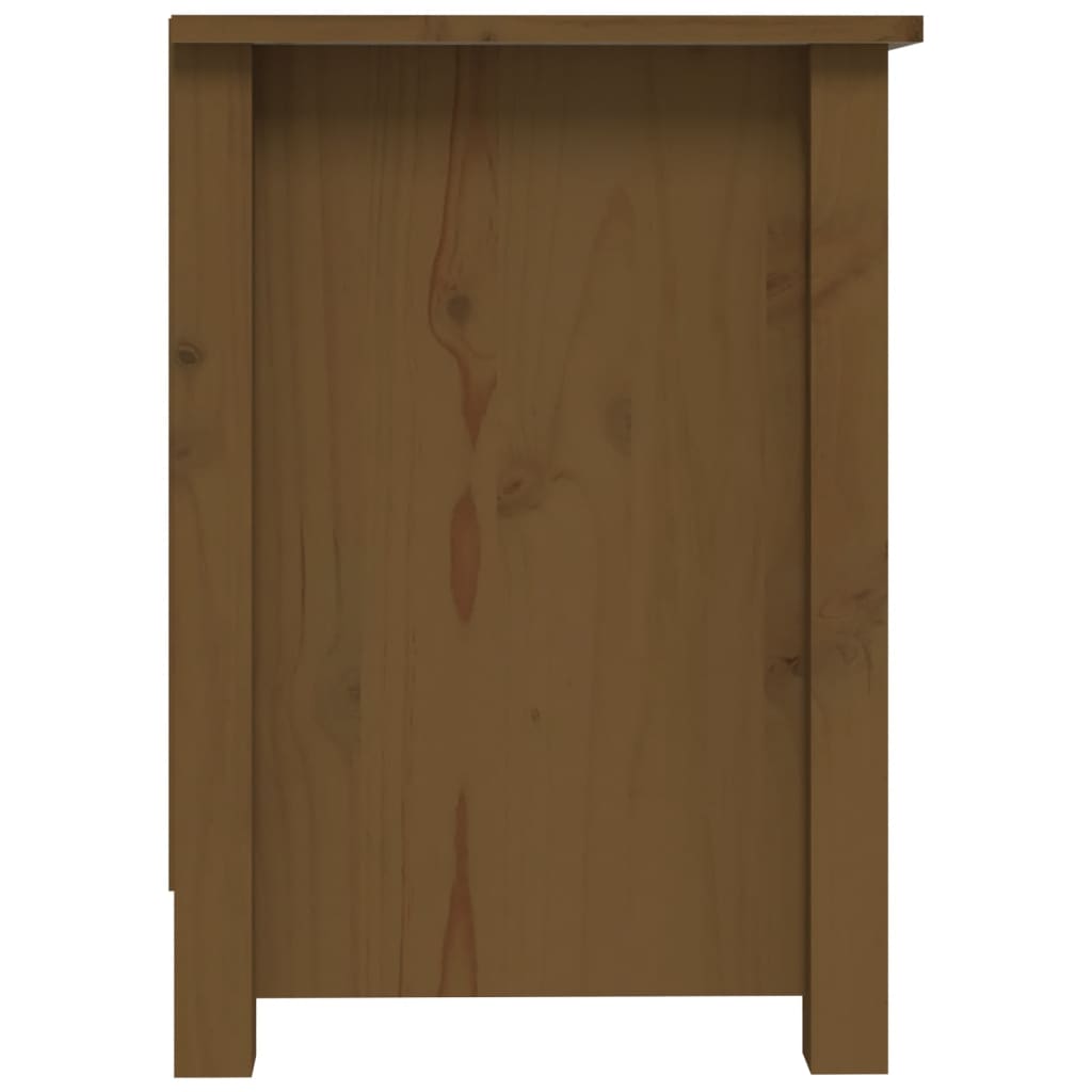 TV-Møbel Honningbrun TV-benk 103x36,5x52 cm heltre furu