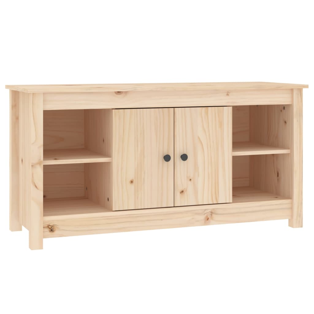 TV-Møbel Tre TV-benk heltre furu 103x36,5x52 cm