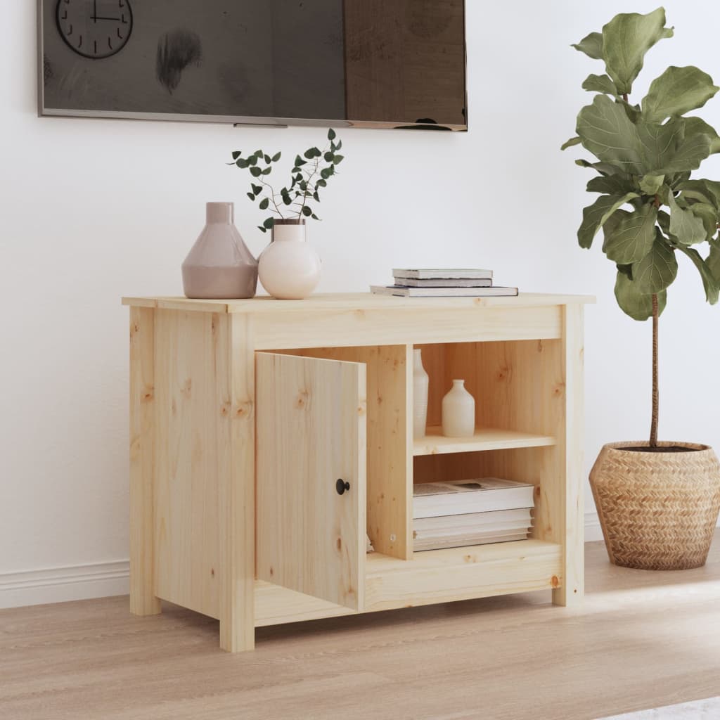 TV-Møbel Tre Tv-benk heltre furu 70x36,5x52 cm