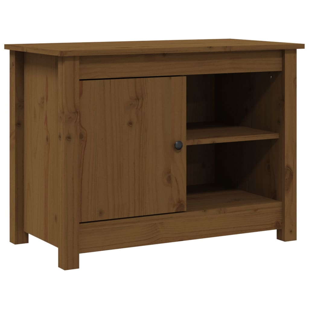 TV-Møbel Honningbrun TV-benk 70x36,5x52 cm heltre furu