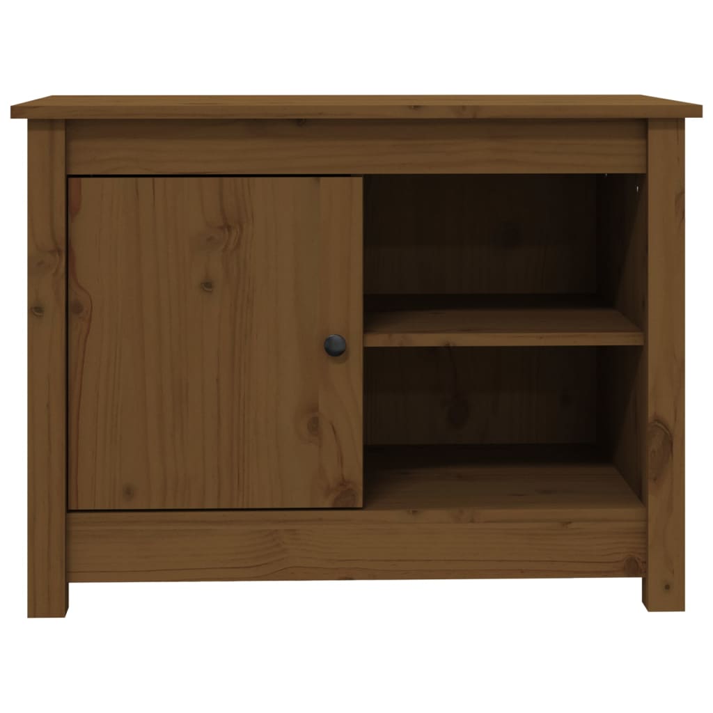 TV-Møbel Honningbrun TV-benk 70x36,5x52 cm heltre furu