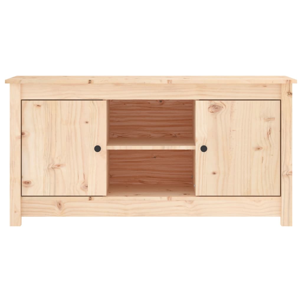 TV-Møbel Tre TV-benk heltre furu 103x36,5x52 cm