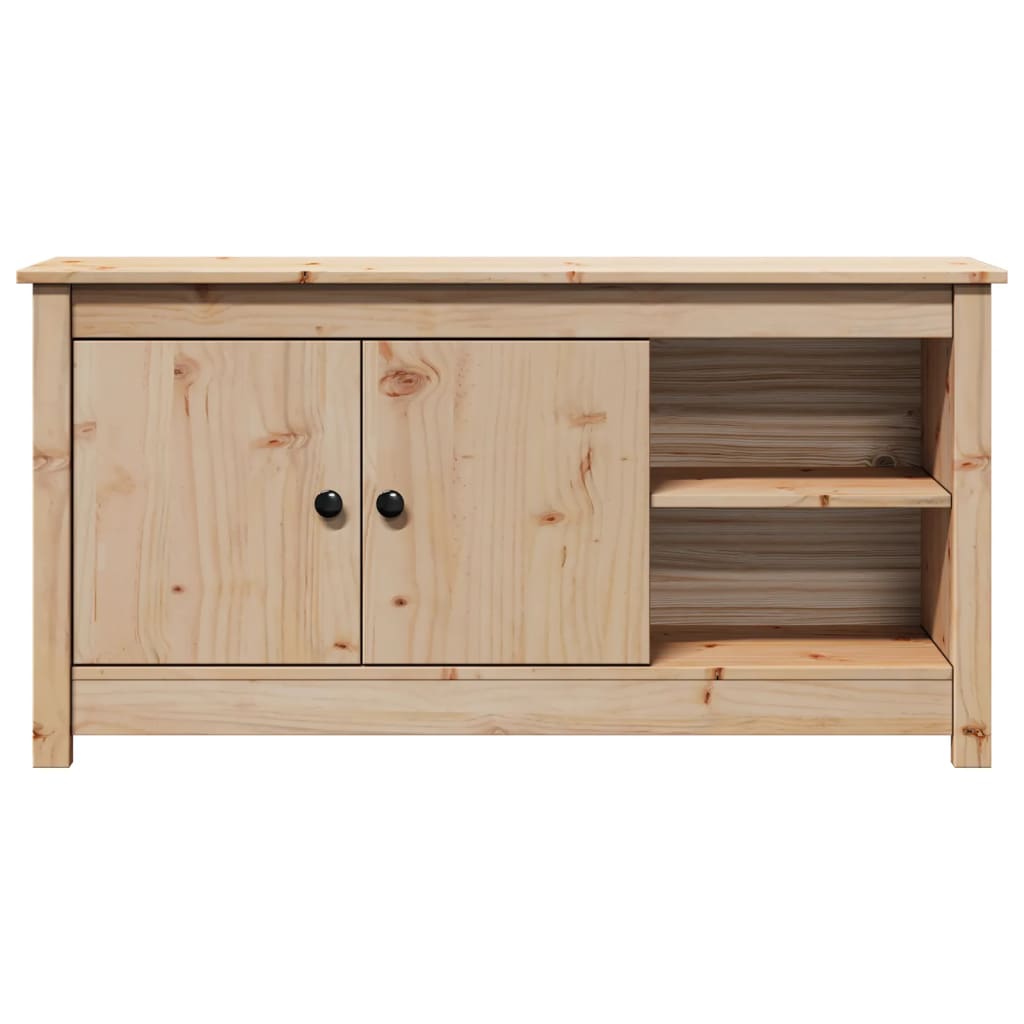 TV-Møbel Tre TV-benk heltre furu 103x36,5x52 cm