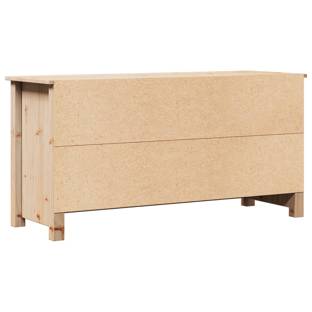 TV-Møbel Tre TV-benk heltre furu 103x36,5x52 cm