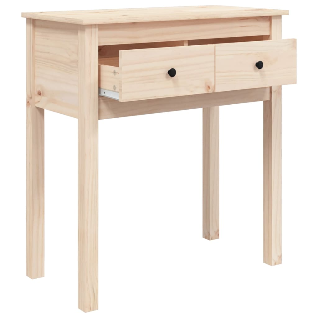 Avlastningsbord Konsollbord Tre 70x35x75 cm heltre furu