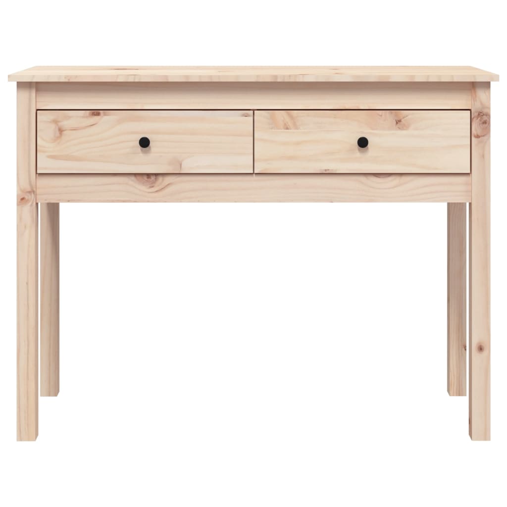 Avlastningsbord konsollbord Tre 100x35x75 cm heltre furu