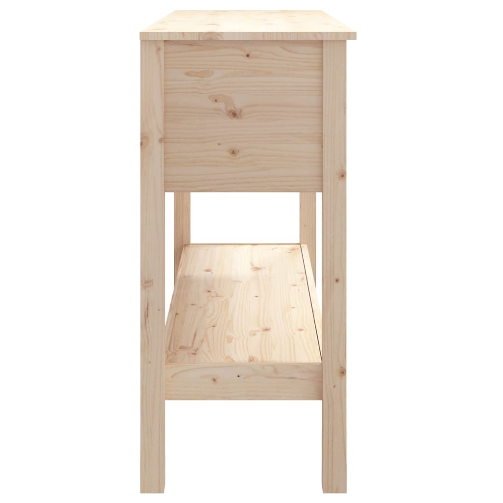 Avlastningsbord Konsollbord Tre 100x35x75 cm heltre furu