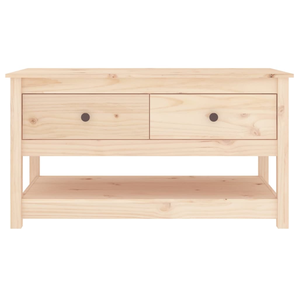 Salongbord Sofabord Tre heltre furu 102x49x55 cm