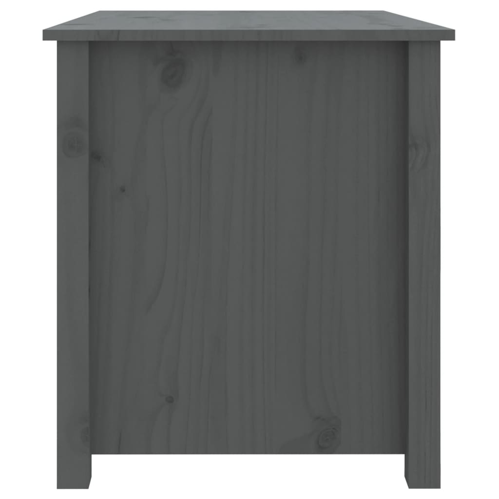 Salongbord Sofabord Grå 71x49x55 cm heltre furu