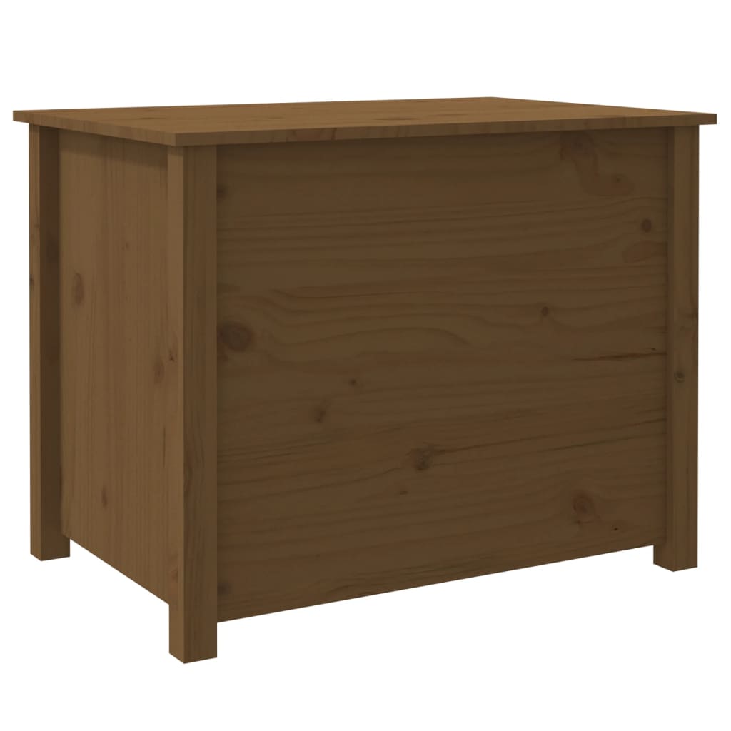 Salongbord Sofabord Tre heltre furu Honningbrun 71x49x55 cm