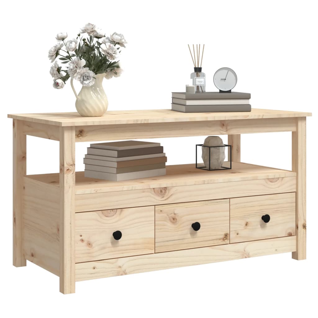 Salongbord Sofabord Tre 102x49x55 cm heltre furu