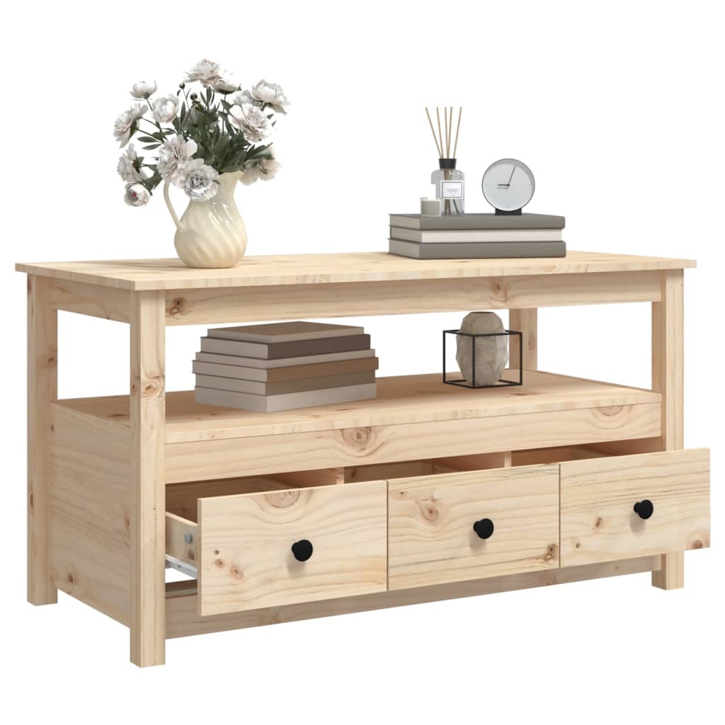 Salongbord Sofabord Tre 102x49x55 cm heltre furu