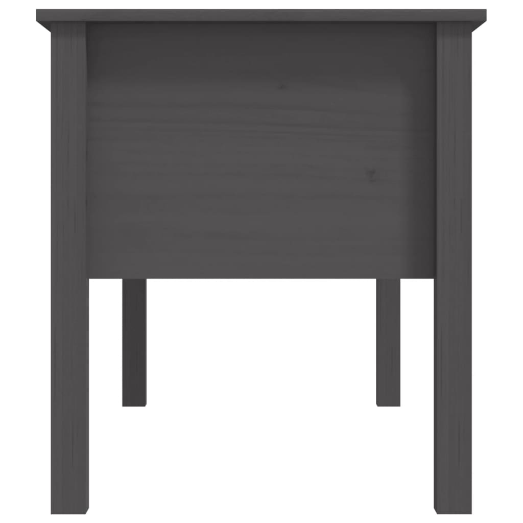 Salongbord Sofabord Grå 102x49x55 cm heltre furu