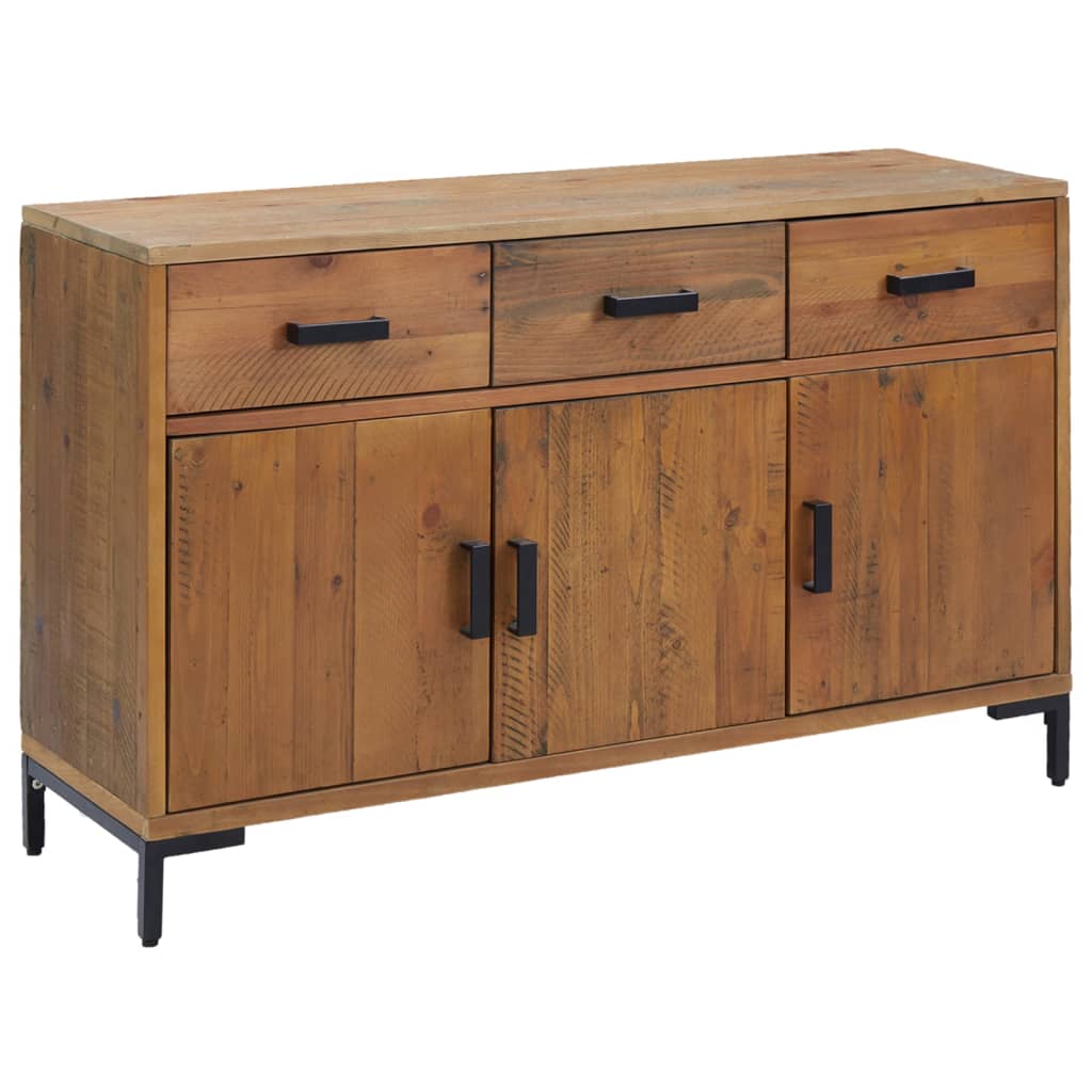 Skjenk Brun 110x35x70 cm heltre furu