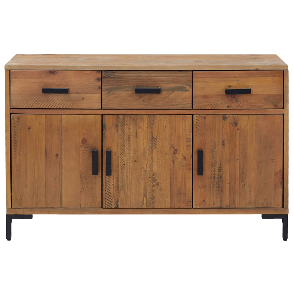 Skjenk Brun 110x35x70 cm heltre furu