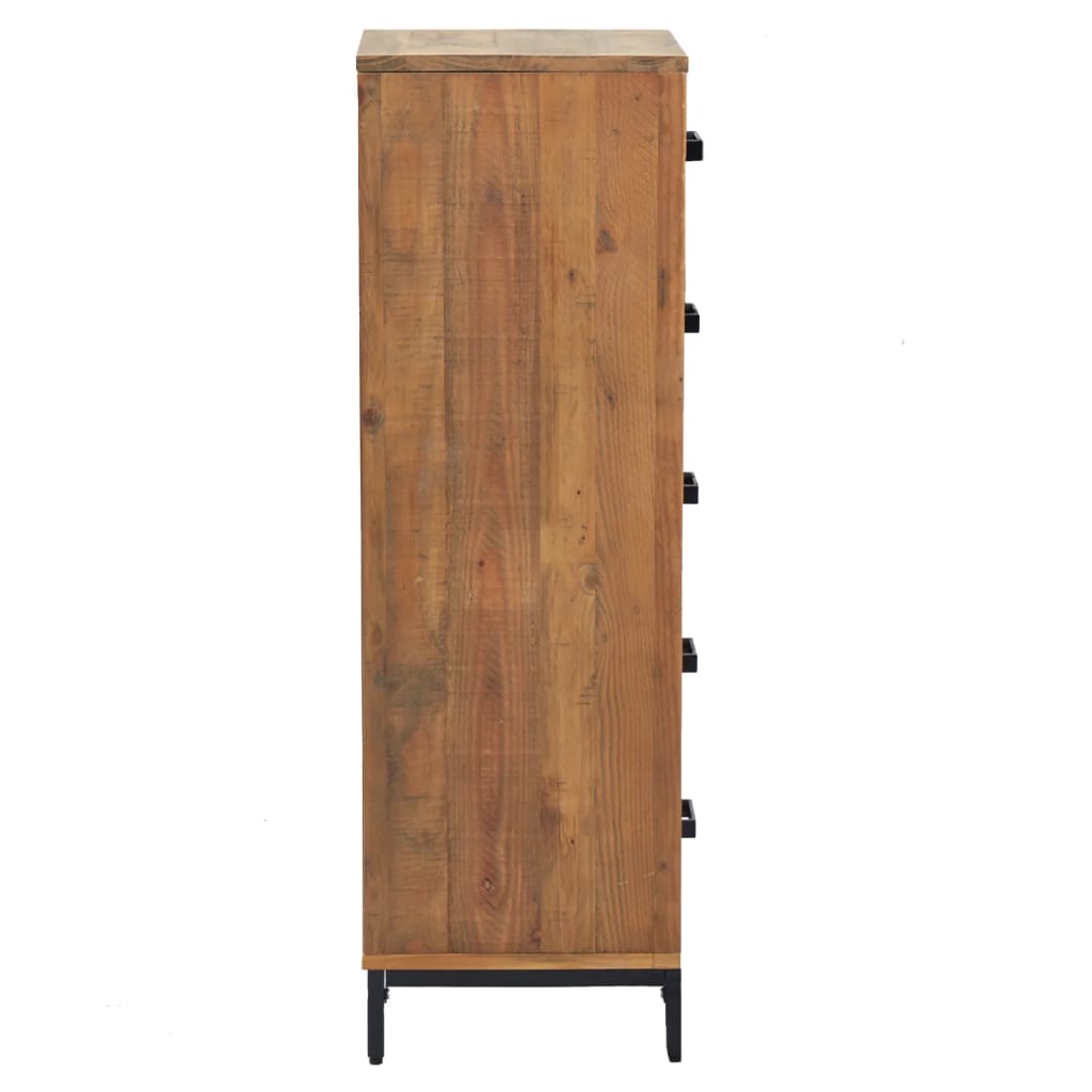 Kommode Tre 42x35x110 cm heltre furu