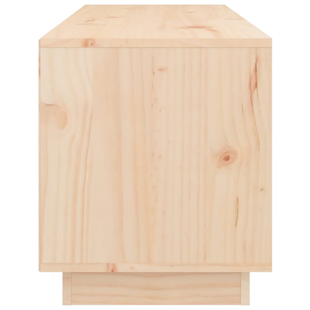 TV-Møbel Tre TV-benk heltre furu 105x34x40 cm