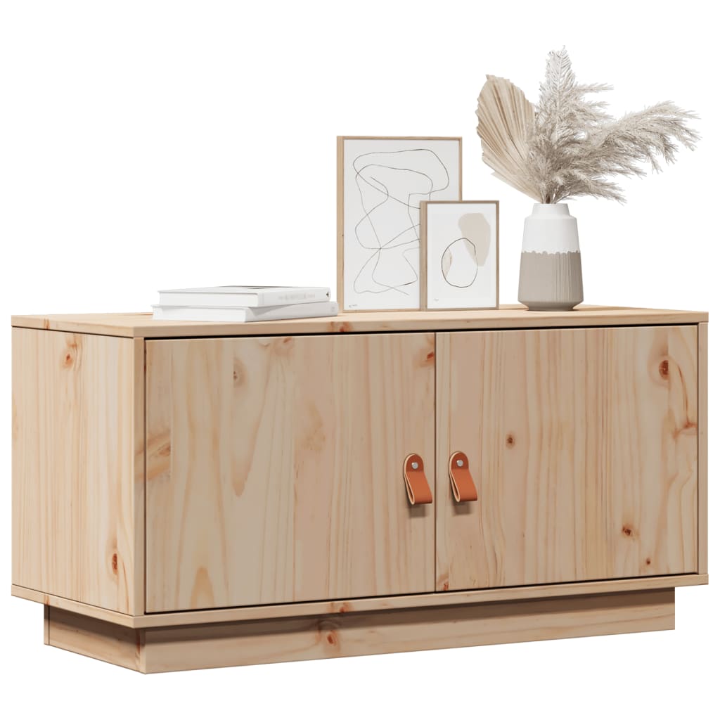 TV-Møbel Tre Tv-benk heltre furu 80x34x40 cm