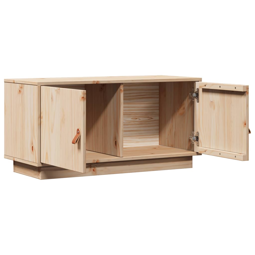 TV-Møbel Tre Tv-benk heltre furu 80x34x40 cm