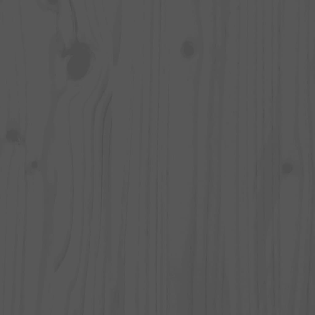 TV-Møbel Grå Tv-benk 80x34x40 cm heltre furu