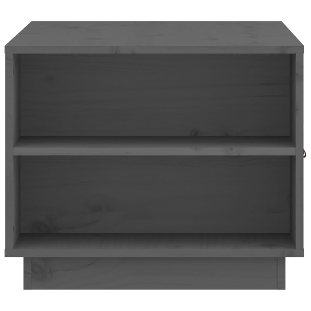 Salongbord Sofabord Grå 100x50x41 cm heltre furu