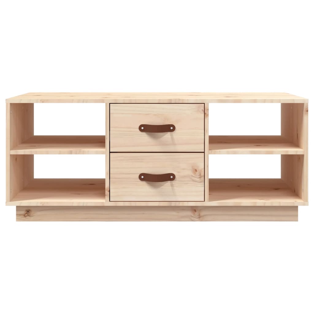 Salongbord Sofabord Tre heltre furu 100x50x41 cm
