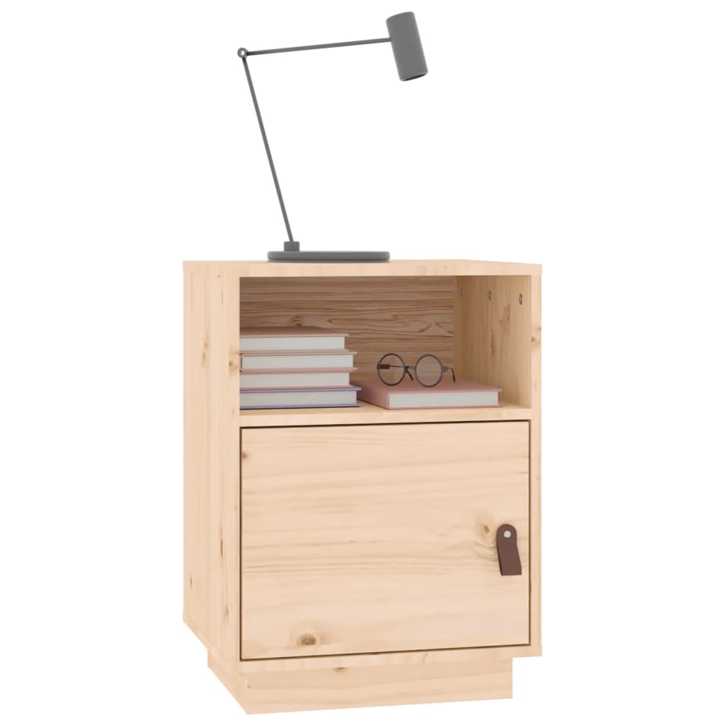 Nattbord Sengbord Tre heltre furu 40x34x55 cm