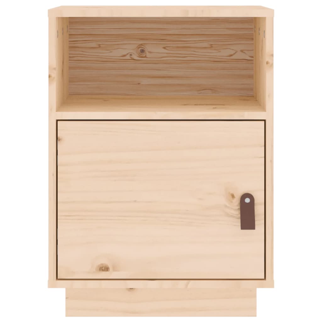 Nattbord Sengbord Tre heltre furu 40x34x55 cm