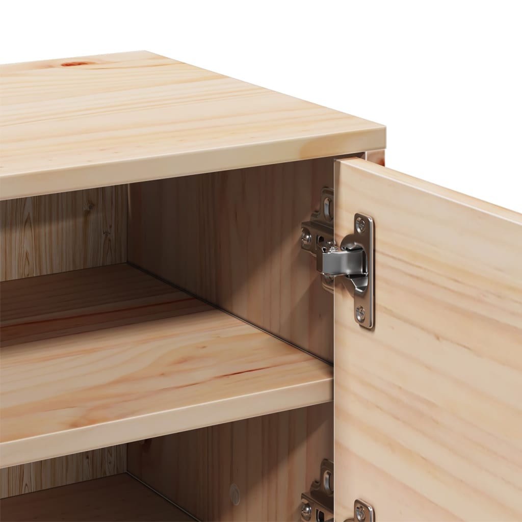 Veggskap 2 stk 31,5x30x30 cm heltre furu