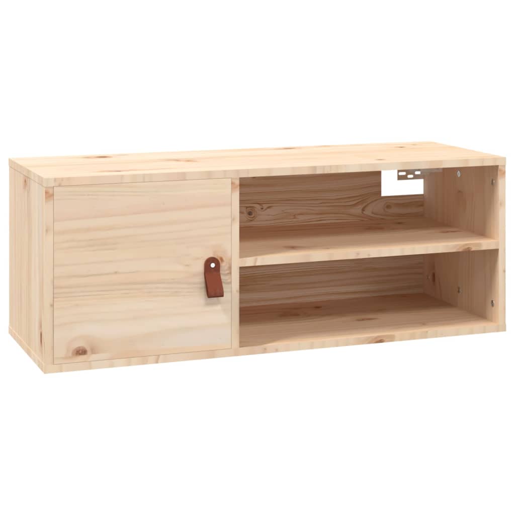 Veggskap 2 stk 80x30x30 cm heltre furu