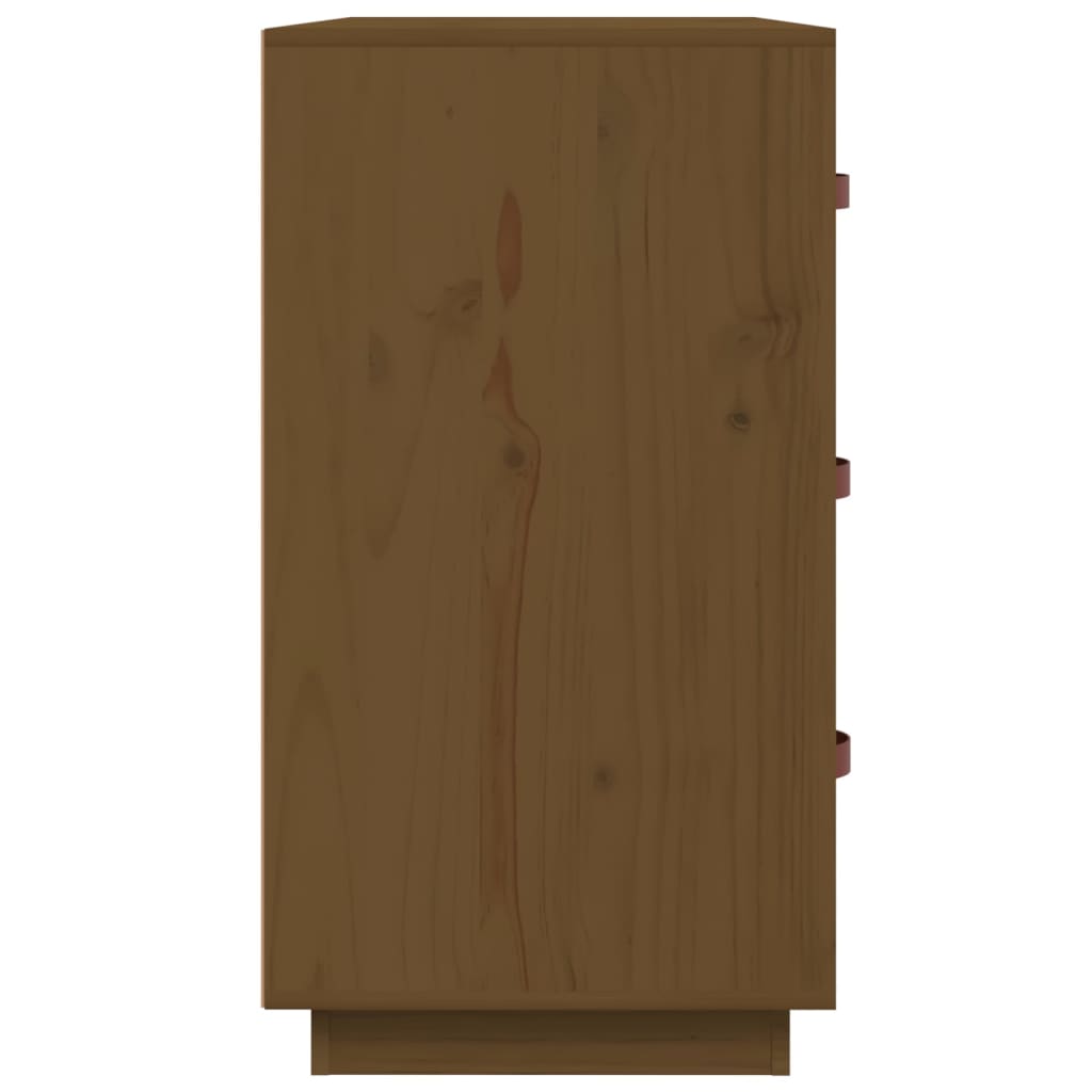 Skjenk Honningbrun 80x40x75 cm heltre furu
