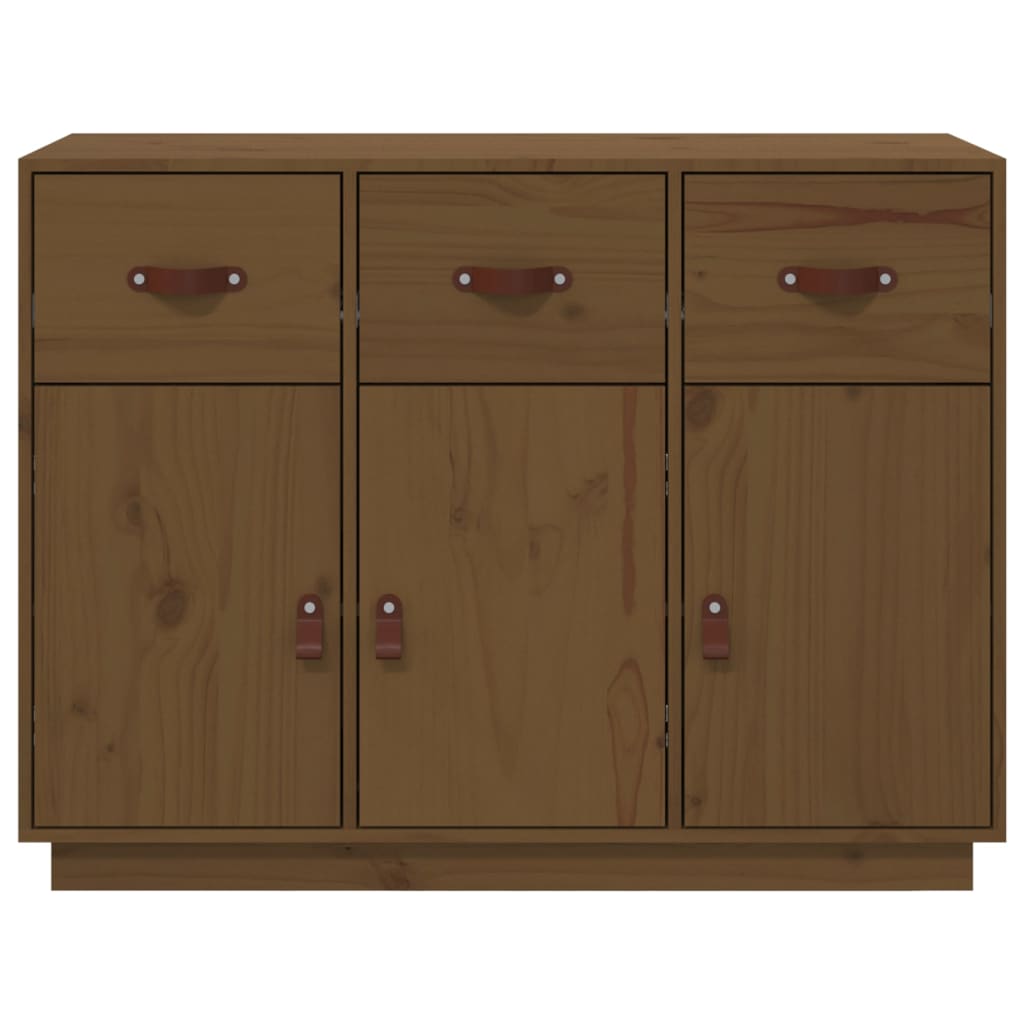 Skjenk Honningbrun 100x40x75 cm heltre furu
