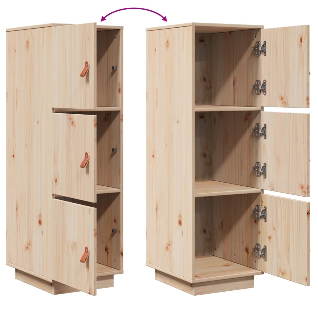Skap heltre furu 34x40x108,5 cm