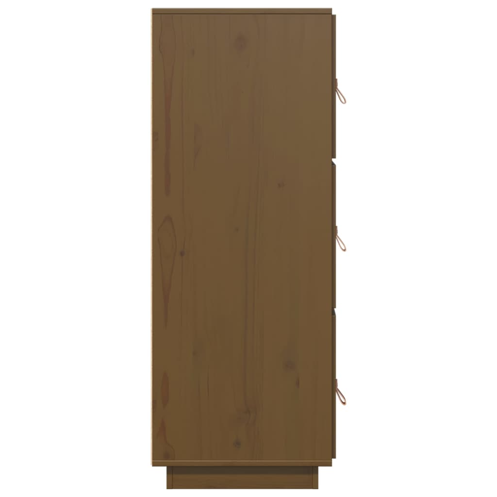 Skap honningbrun 34x40x108,5 cm heltre furu