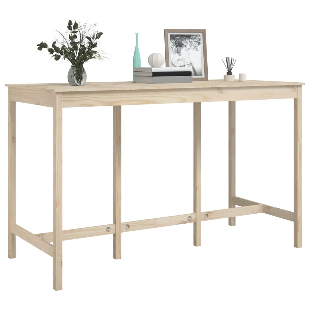Barbord 180x80x110 cm heltre furu
