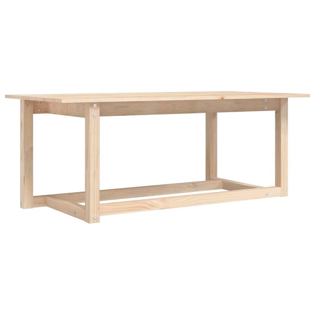 Salongbord Sofabord Tre 110x55x45 cm heltre furu