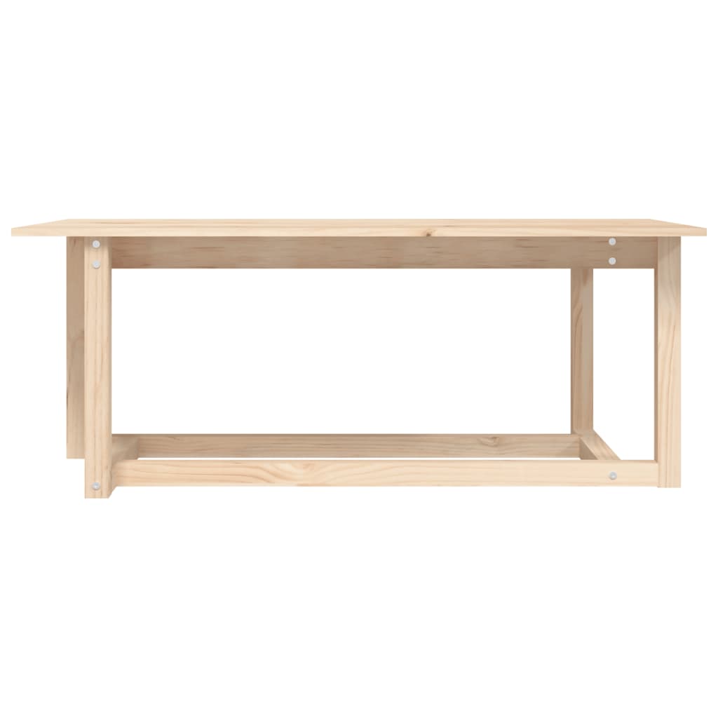 Salongbord Sofabord Tre 110x55x45 cm heltre furu