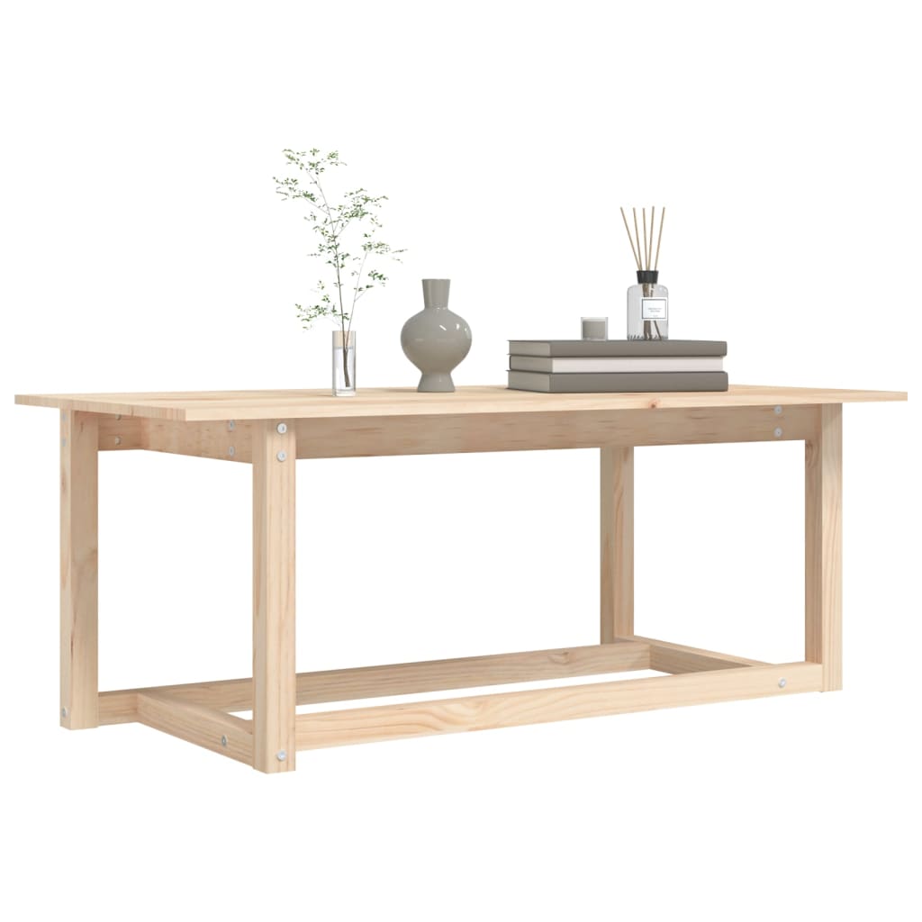 Salongbord Sofabord Tre 110x55x45 cm heltre furu