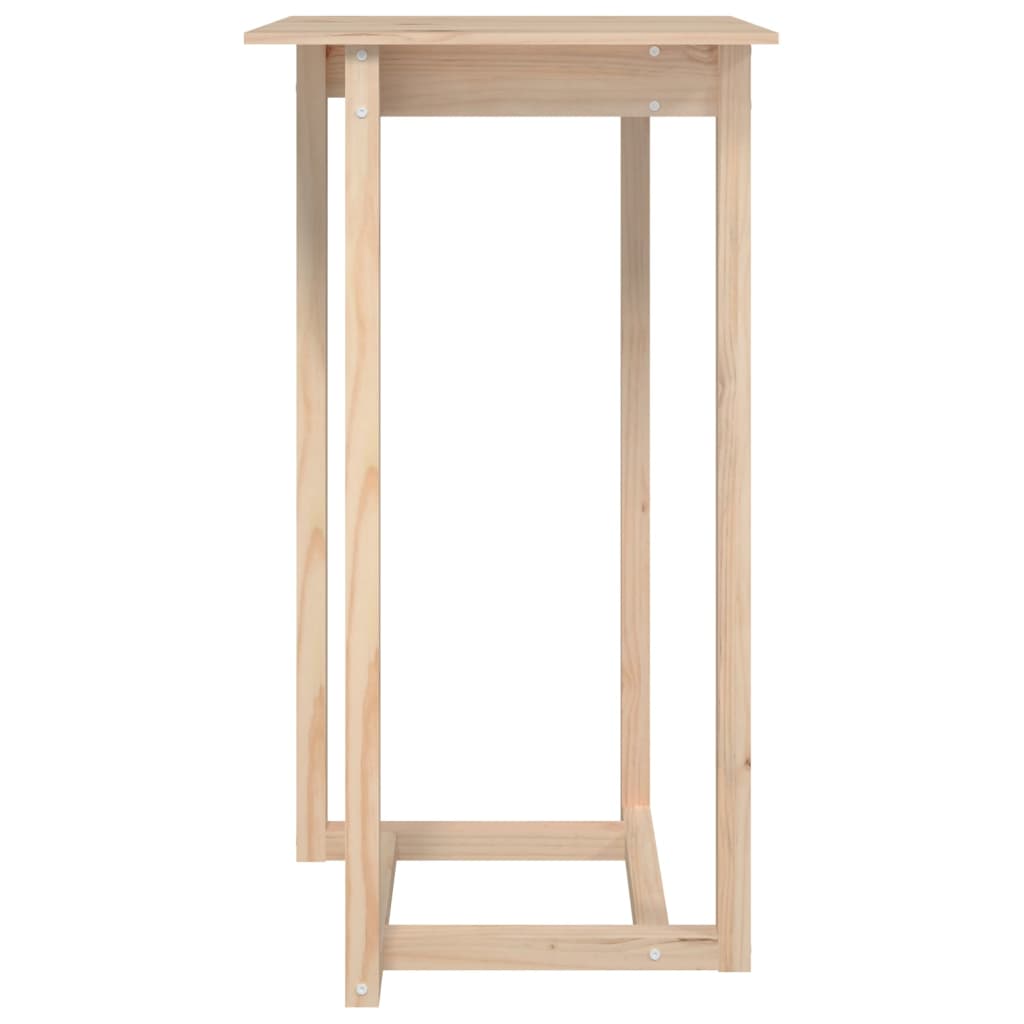 Barbord 60x60x110 cm heltre furu