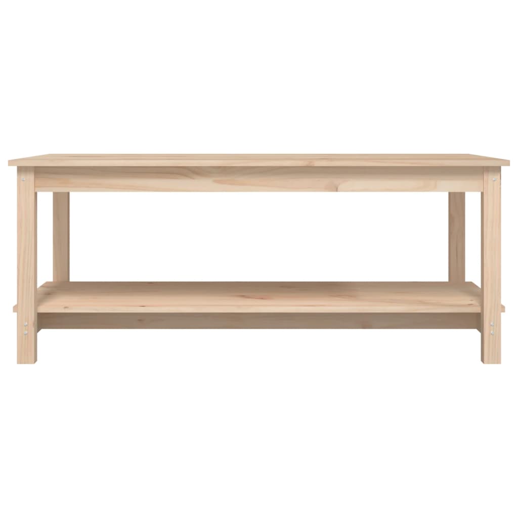 Salongbord Sofabord Tre heltre furu 110x55x45 cm
