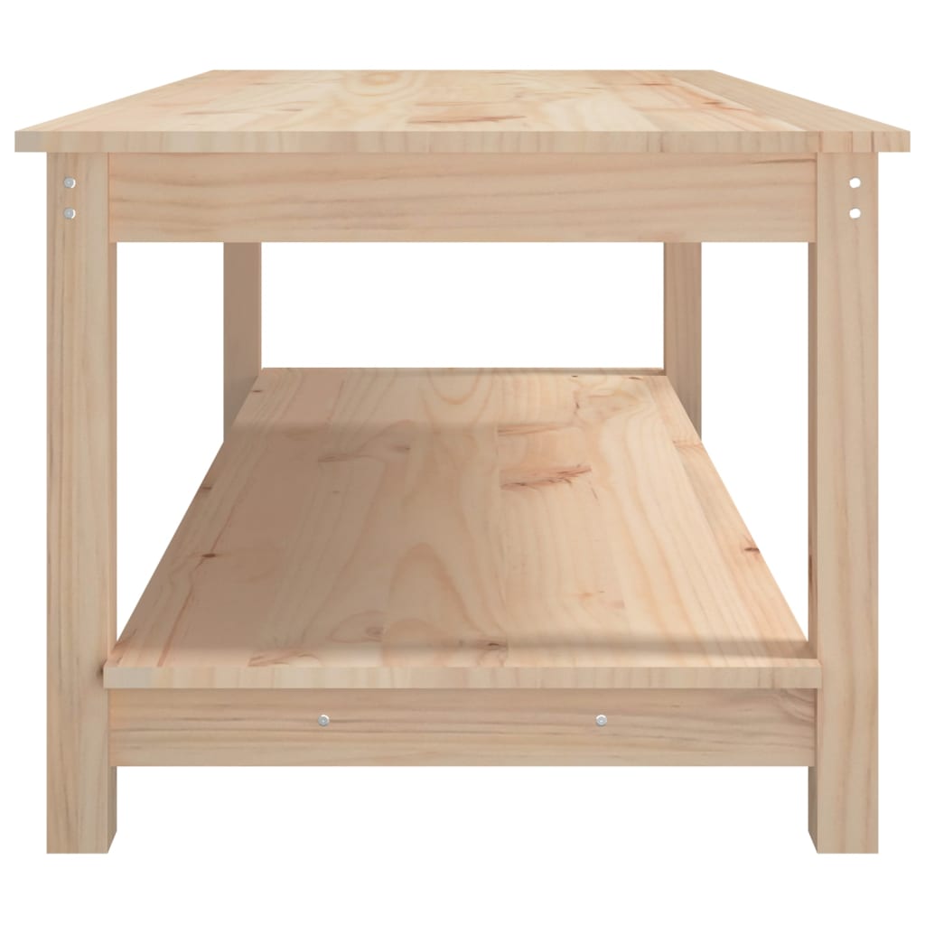 Salongbord Sofabord Tre heltre furu 110x55x45 cm