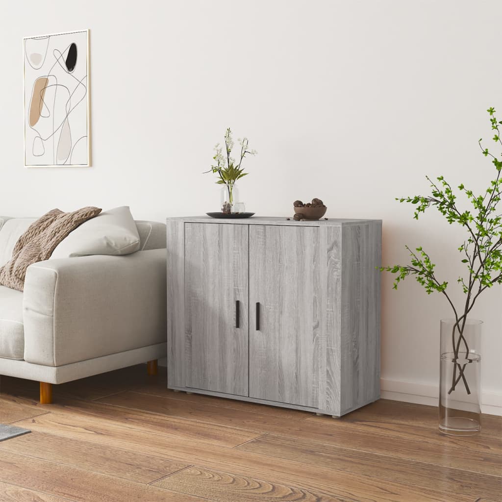 Skap Sonoma Grå 80x33x70 cm