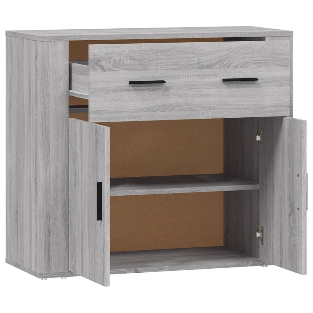 Skap Sonoma Grå 80x33x70 cm
