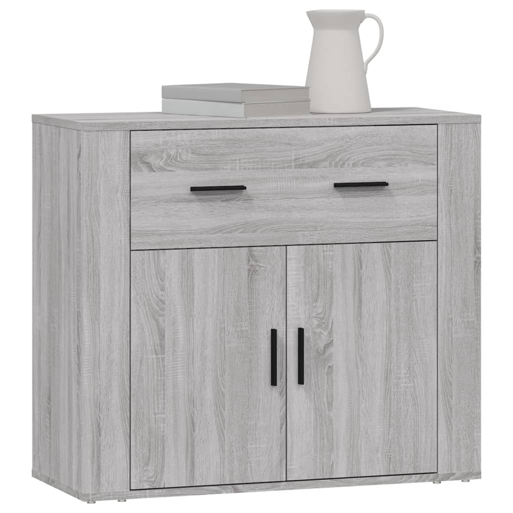 Skap Sonoma Grå 80x33x70 cm
