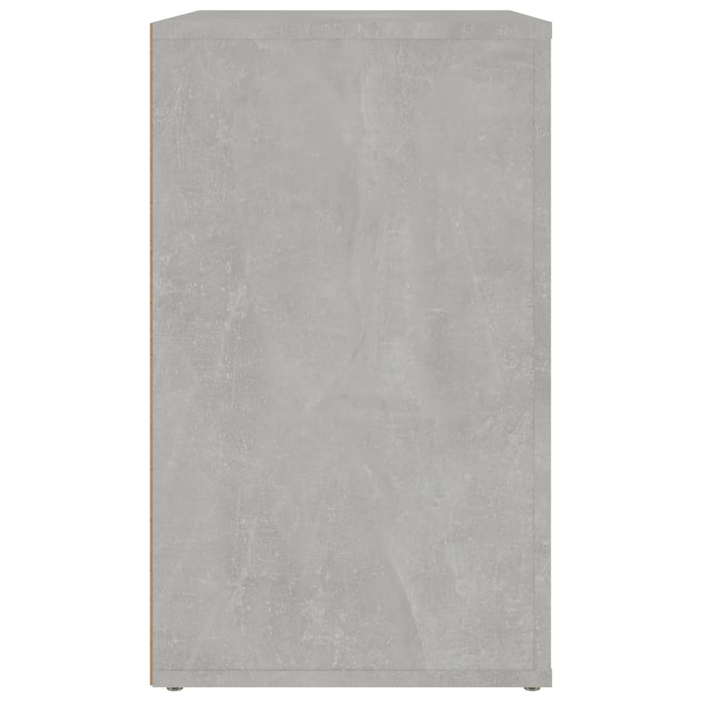 Nattbord Sengbord Betonggrå 50x36x60 cm