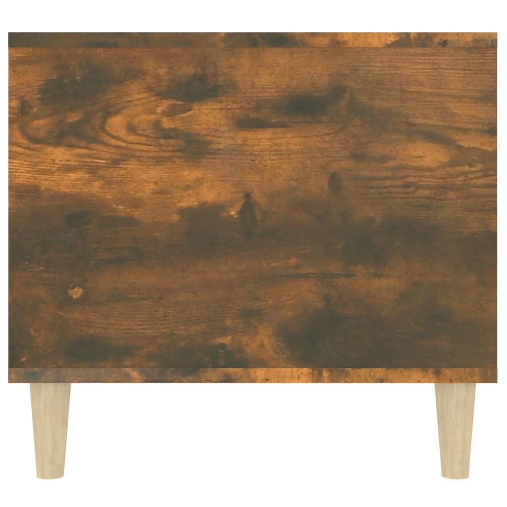 Salongbord Sofabord Røkt Eik 90x49x45 cm