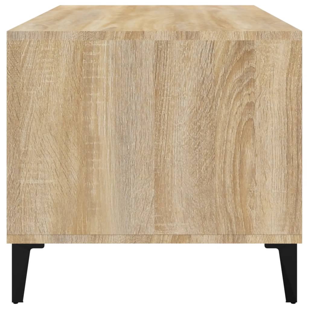 Salongbord Sofabord Sonoma Eik 90x49x45 cm